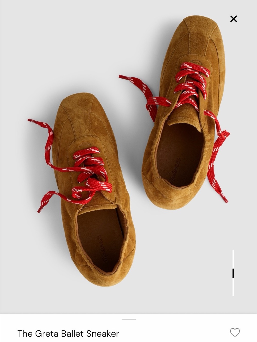 Madewell Greta Ballet Sneaker